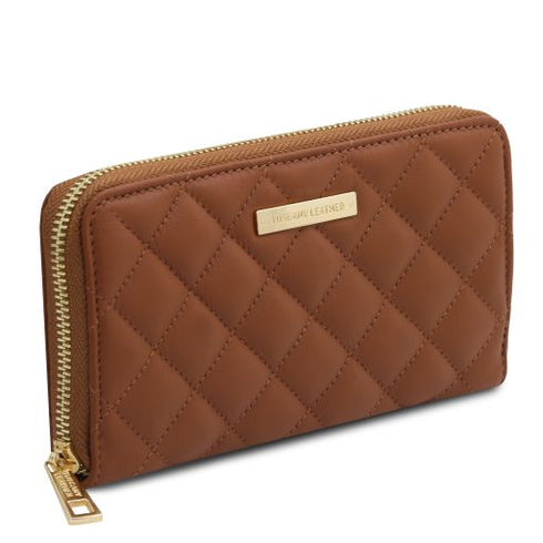 Penelope - Exclusive zip around soft leather wallet